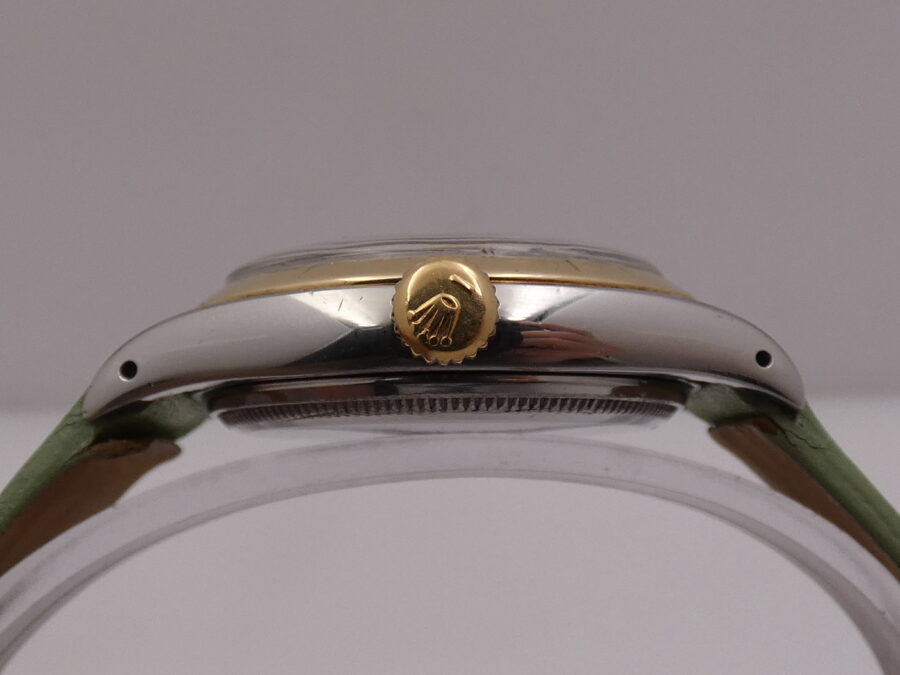 Rolex Oyster Perpetual 34 ZEPHYR 6582 Automatico Acciaio&Oro 18Kt JUST SERVICED Anno 1959 Vintage - immagine 14