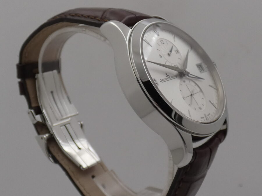 Jaeger-LeCoultre Master Hometime GMT Q1628430 LIKE NEW Anno 2020 BOX PAPERS & STICKERS Automatico Acciaio - immagine 15