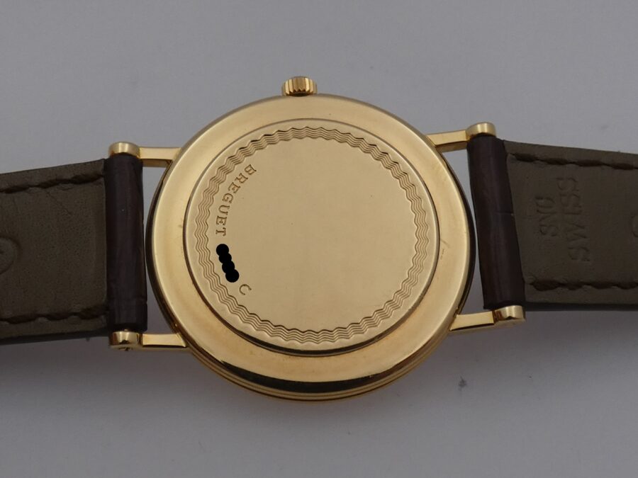 Breguet Classique Ultra Thin Oro Massiccio 18Kt HoneyComb Dial Carica Manuale ANNI '90s - immagine 15