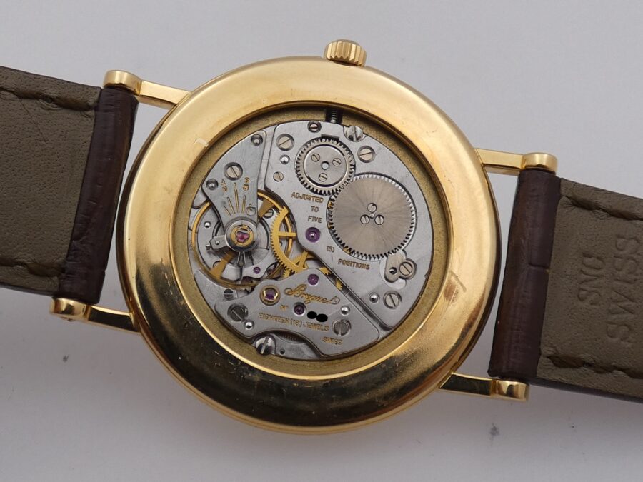 Breguet Classique Ultra Thin Oro Massiccio 18Kt HoneyComb Dial Carica Manuale ANNI '90s - immagine 17