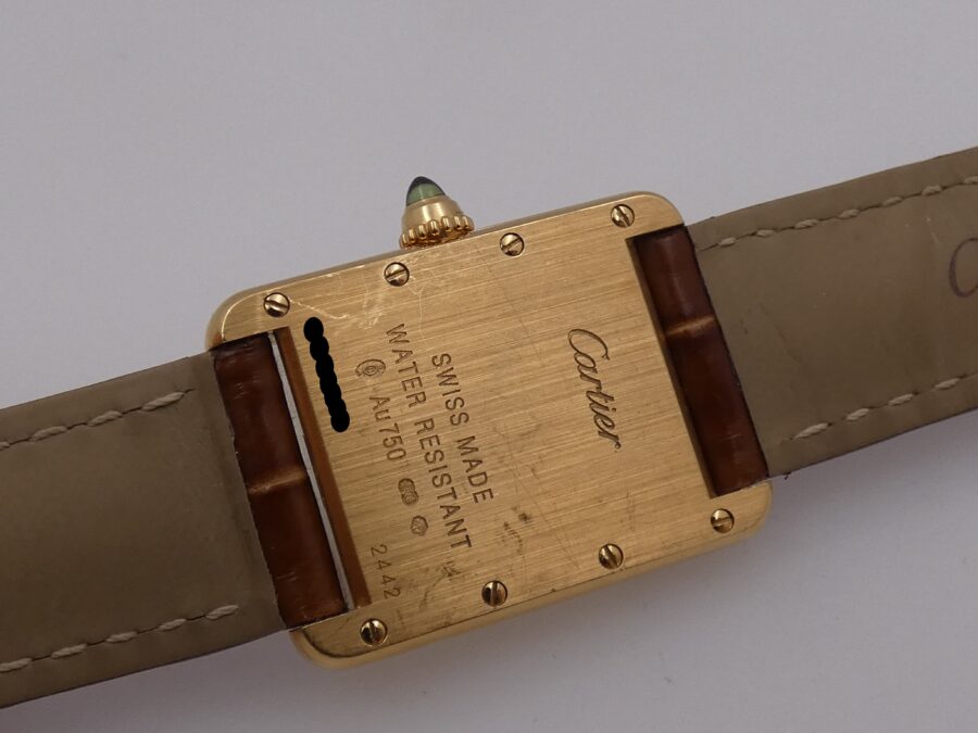 Cartier Tank Louis Cartier 2442 Lady Oro 18Kt Anni '2000s - immagine 17