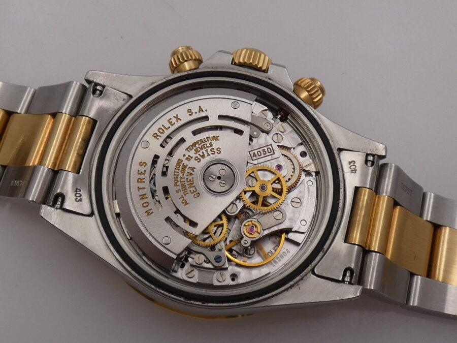 Rolex Daytona Cosmograph Floating Dial 6 Inverted Serie L ANNO 1989 Acciaio & Oro 18Kt - immagine 17