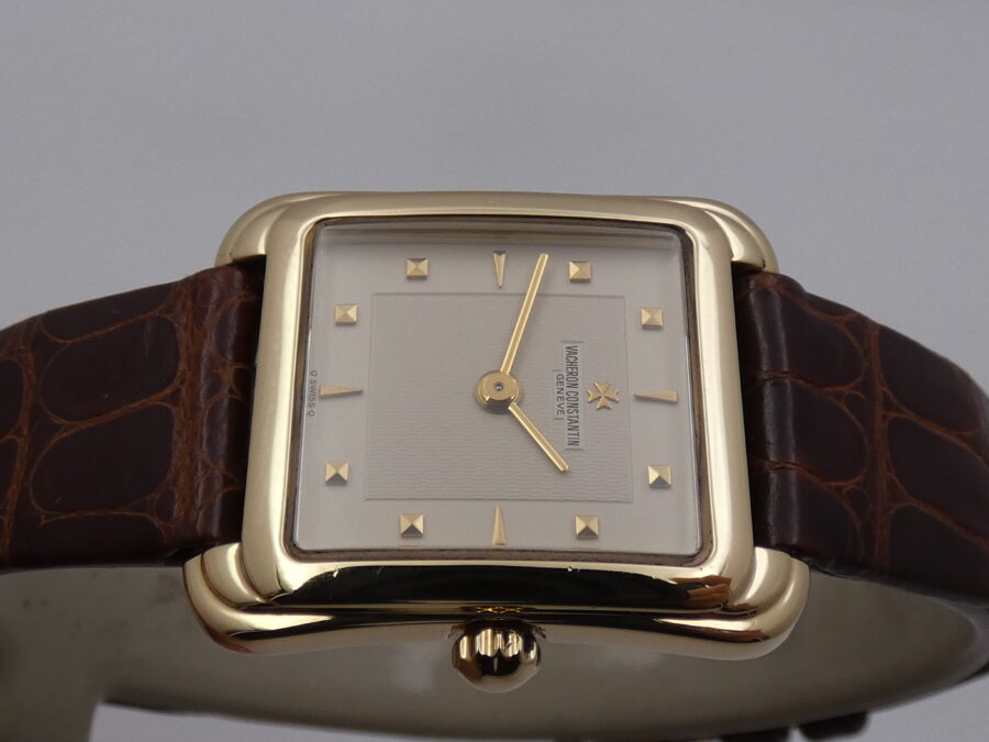 Vacheron Constantin Toledo Oro Massiccio 18Kt BOX&PAPERS Sigma Dial ANNO 1999 Carica Manuale Ref 11100 Ladies - immagine 3