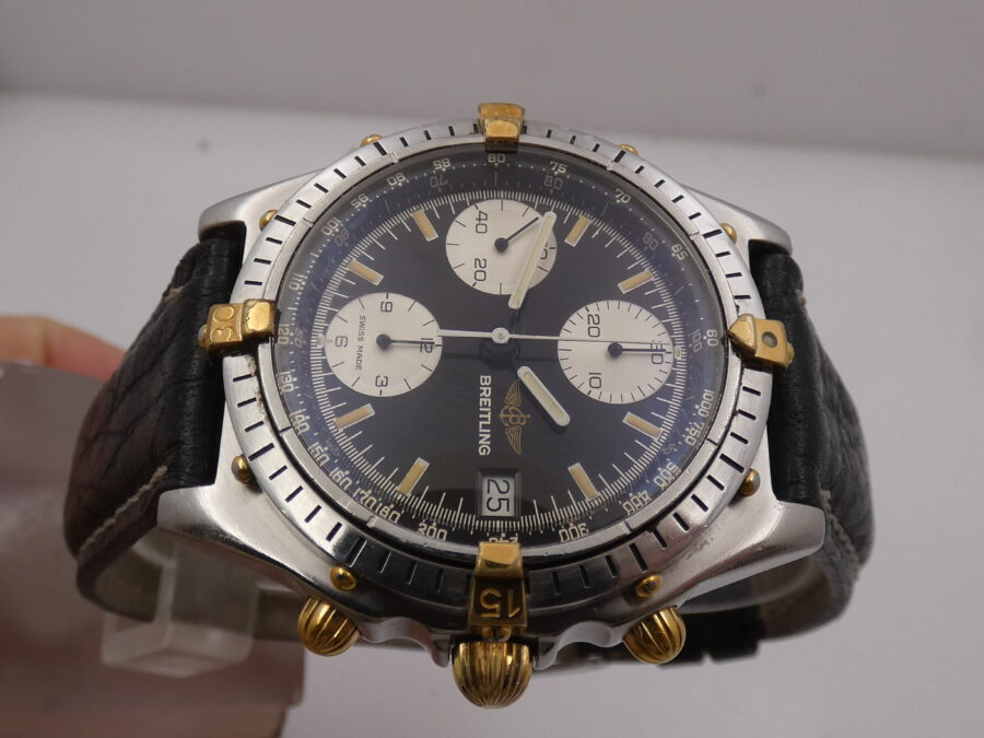 Cronografo Breitling Chronomat 81950 Automatico Acciaio & Oro 18Kt ANNI '90s - immagine 3