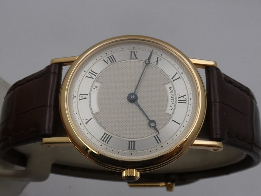 Breguet Classique Ultra Thin Oro Massiccio 18Kt HoneyComb Dial Carica Manuale ANNI '90s - immagine 3