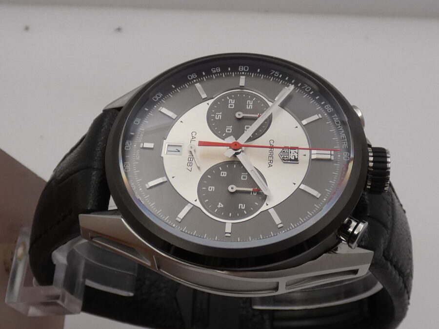 TAG Heuer Cronografo Jack Heuer 50°Anniversario 45mm CAR2C11-0 With PAPERS Anno 2013 Automatico - immagine 3