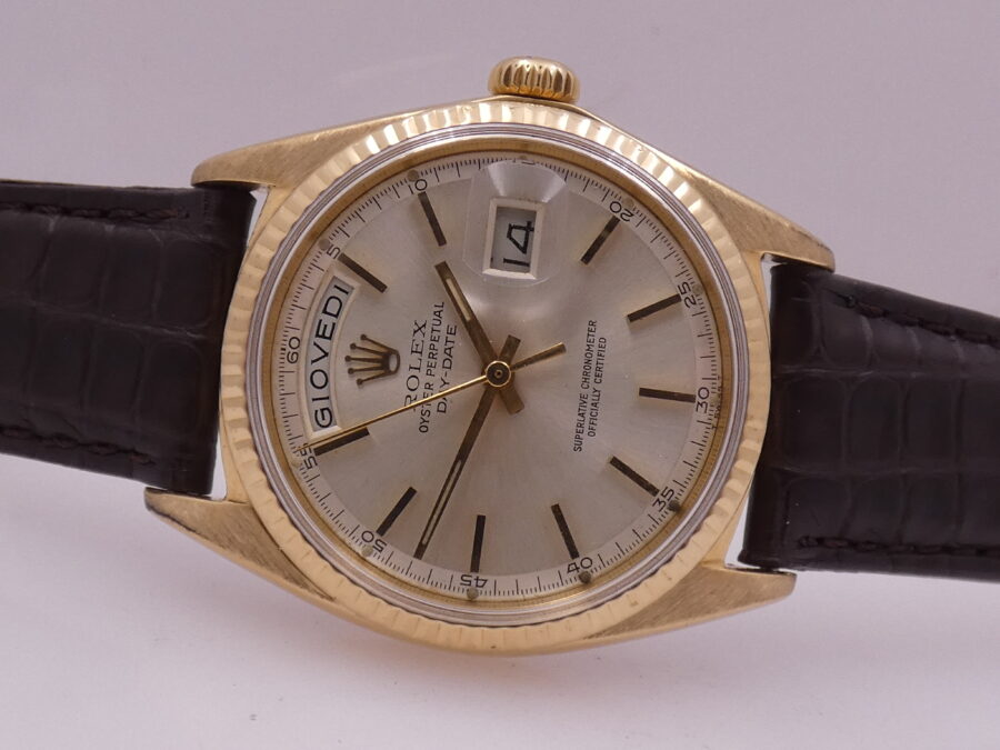 Rolex Day-Date 36 1803 Oro Massiccio 18Kt ANNO 1971 Automatico Orologio Vintage - immagine 3