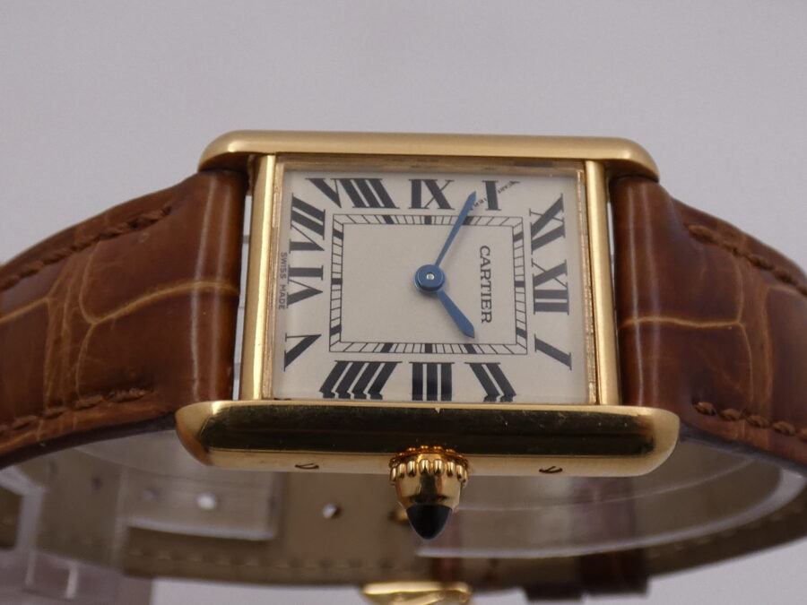 Cartier Tank Louis Cartier 2442 Lady Oro 18Kt Anni '2000s - immagine 3