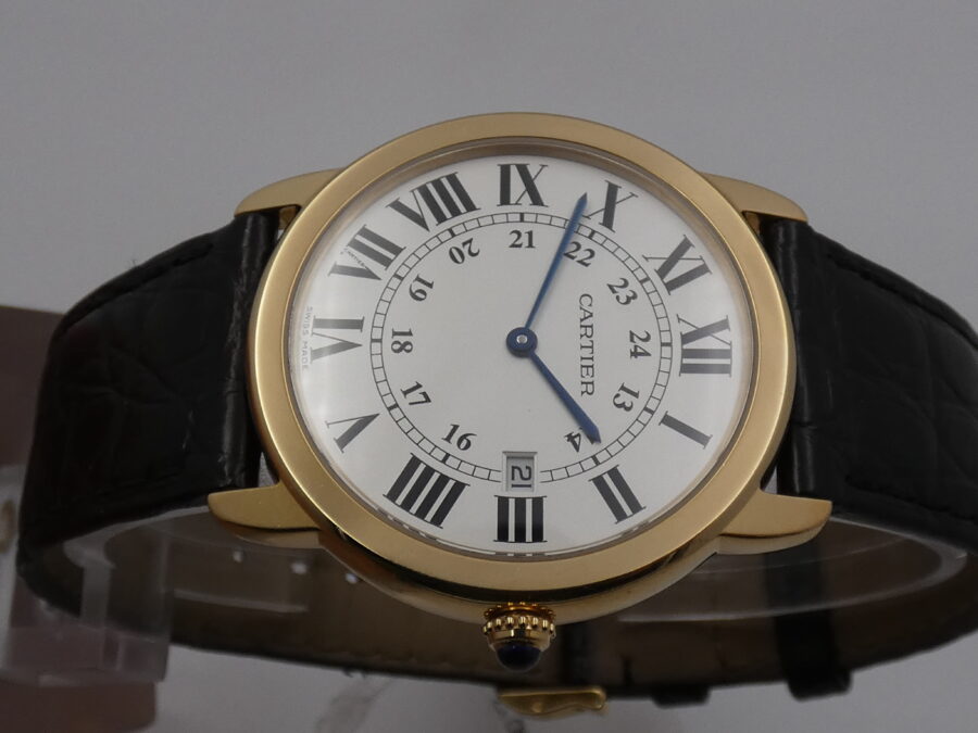 Cartier Ronde Solo de Cartier 2988 Acciaio & Oro 18Kt ANNI 2000's - immagine 3