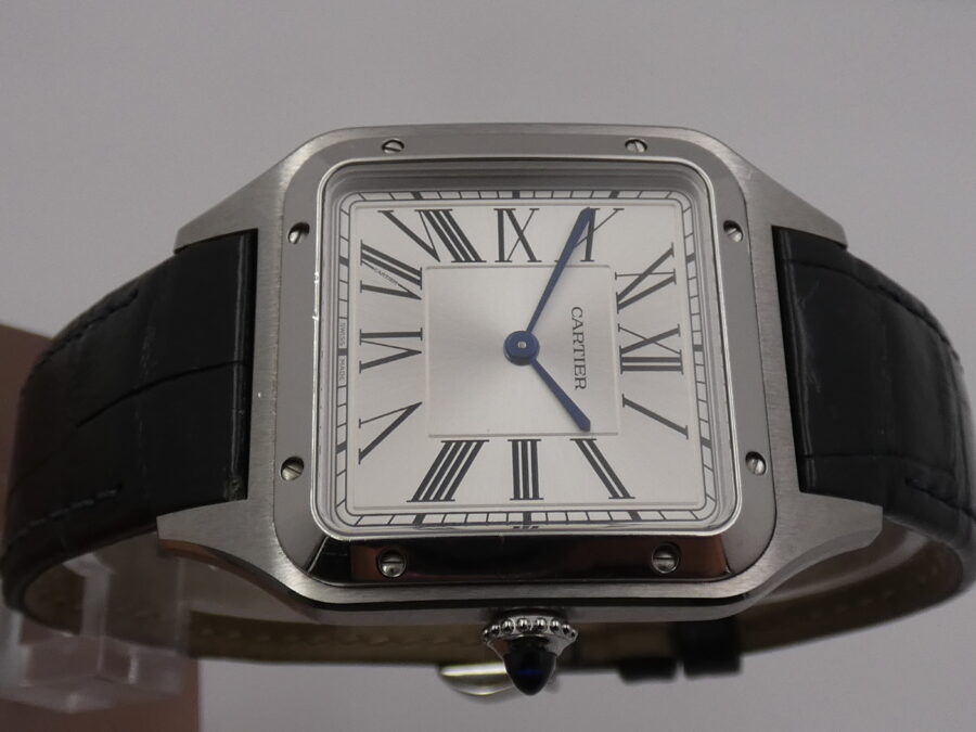 Cartier Santos Dumont Extra Plat 4240 ANNI 2000's Acciaio - immagine 3