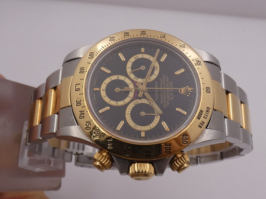 Rolex Daytona Cosmograph Floating Dial 6 Inverted Serie L ANNO 1989 Acciaio & Oro 18Kt - immagine 3