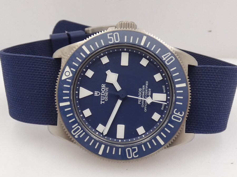 Tudor Pelagos FXD 25707 Titanium 42mm BOX&PAPERS March 2022 Automatic Chronomater TOP Condition - immagine 4