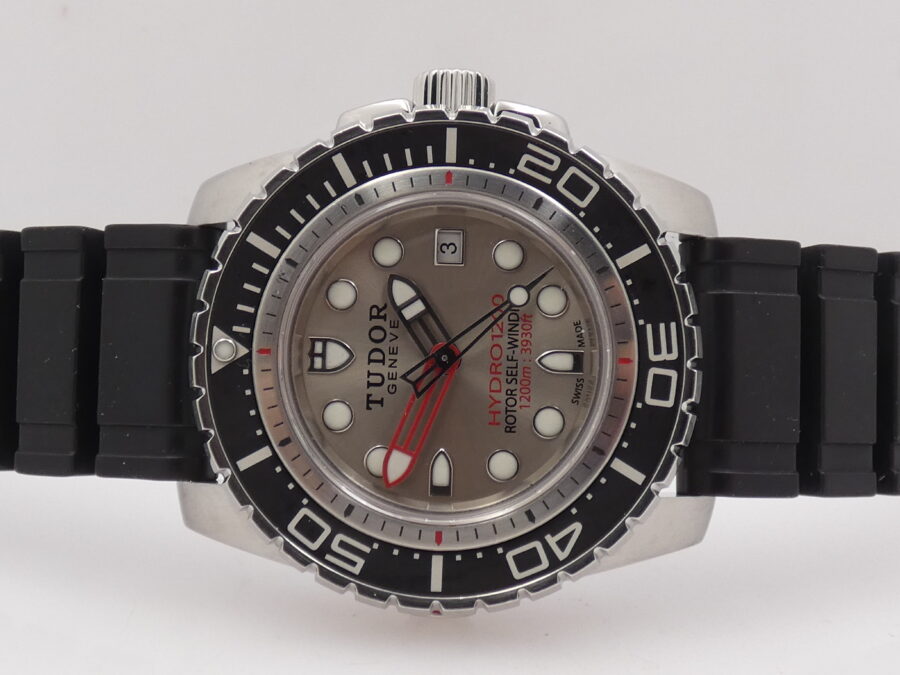 Tudor Hydronaut 1200 BOX&PAPERS Italia Ref 25000 ANNO 2014 Automatico Acciaio - immagine 4