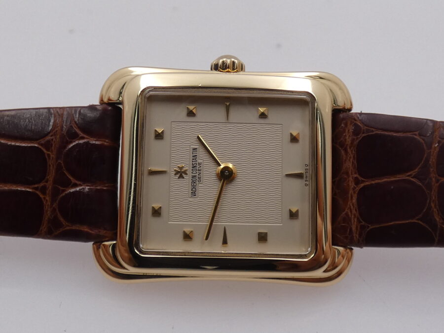 Vacheron Constantin Toledo Oro Massiccio 18Kt BOX&PAPERS Sigma Dial ANNO 1999 Carica Manuale Ref 11100 Ladies - immagine 4