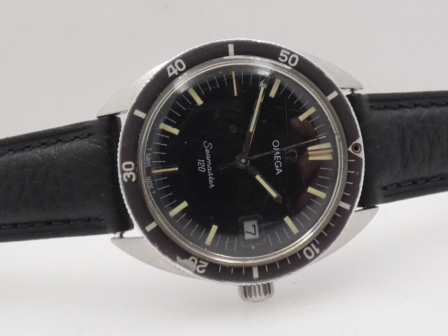 Omega Seamaster 120 M Diver 136.027 Acciaio ANNO 1968 Faded Bezel Carica Manuale - immagine 4