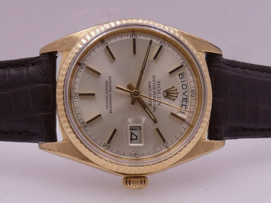 Rolex Day-Date 36 1803 Oro Massiccio 18Kt ANNO 1971 Automatico Orologio Vintage - immagine 4