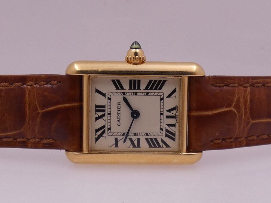 Cartier Tank Louis Cartier 2442 Lady Oro 18Kt Anni '2000s - immagine 4