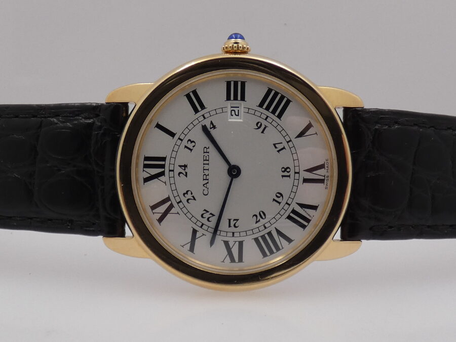 Cartier Ronde Solo de Cartier 2988 Acciaio & Oro 18Kt ANNI 2000's - immagine 4