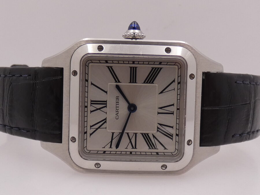 Cartier Santos Dumont Extra Plat 4240 ANNI 2000's Acciaio - immagine 4