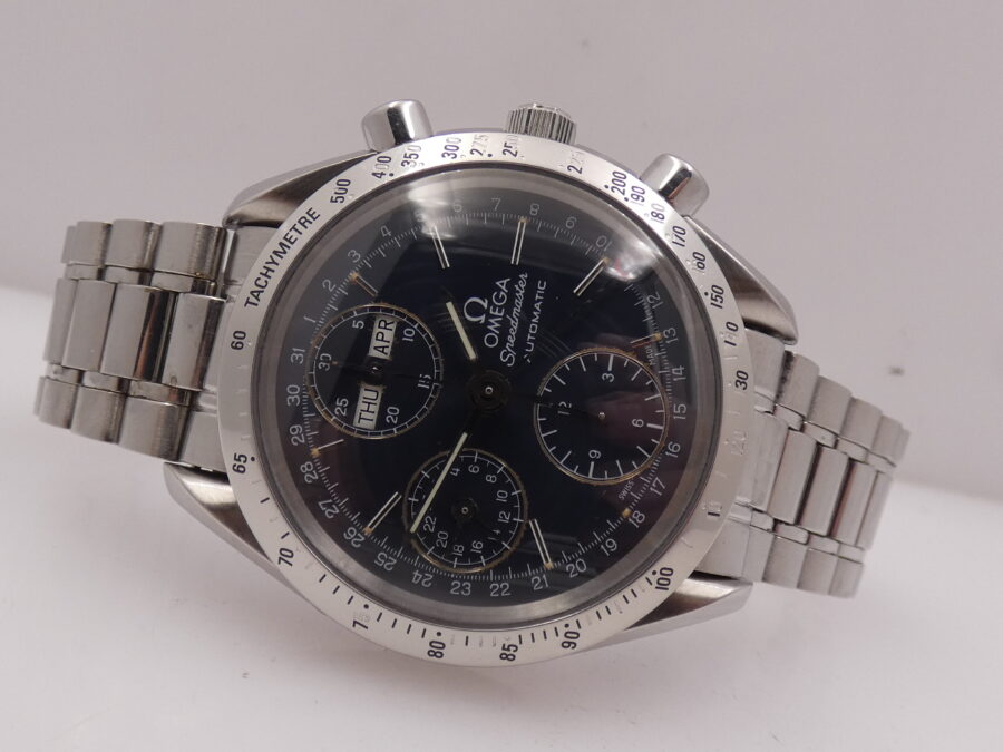 Omega  Cronografo Speedmaster Triple Date 175.0054 ANNO 1993 Automatico Acciaio Braccialato - immagine 4