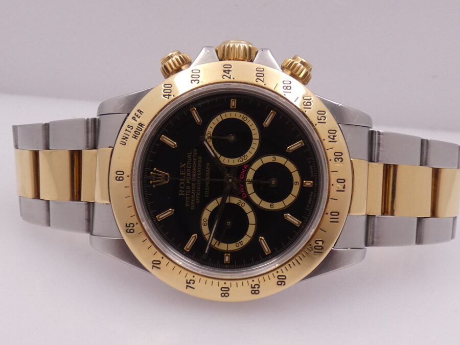 Rolex Daytona Cosmograph Floating Dial 6 Inverted Serie L ANNO 1989 Acciaio & Oro 18Kt - immagine 4