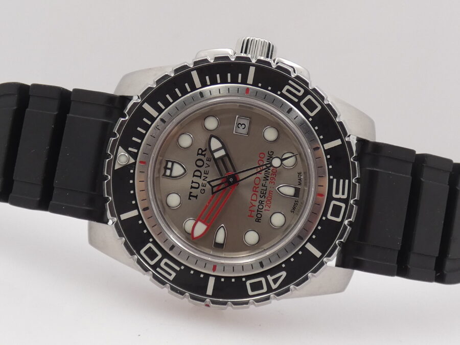 Tudor Hydronaut 1200 BOX&PAPERS Italia Ref 25000 ANNO 2014 Automatico Acciaio - immagine 5