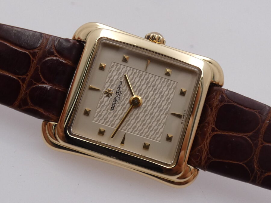 Vacheron Constantin Toledo Oro Massiccio 18Kt BOX&PAPERS Sigma Dial ANNO 1999 Carica Manuale Ref 11100 Ladies - immagine 5