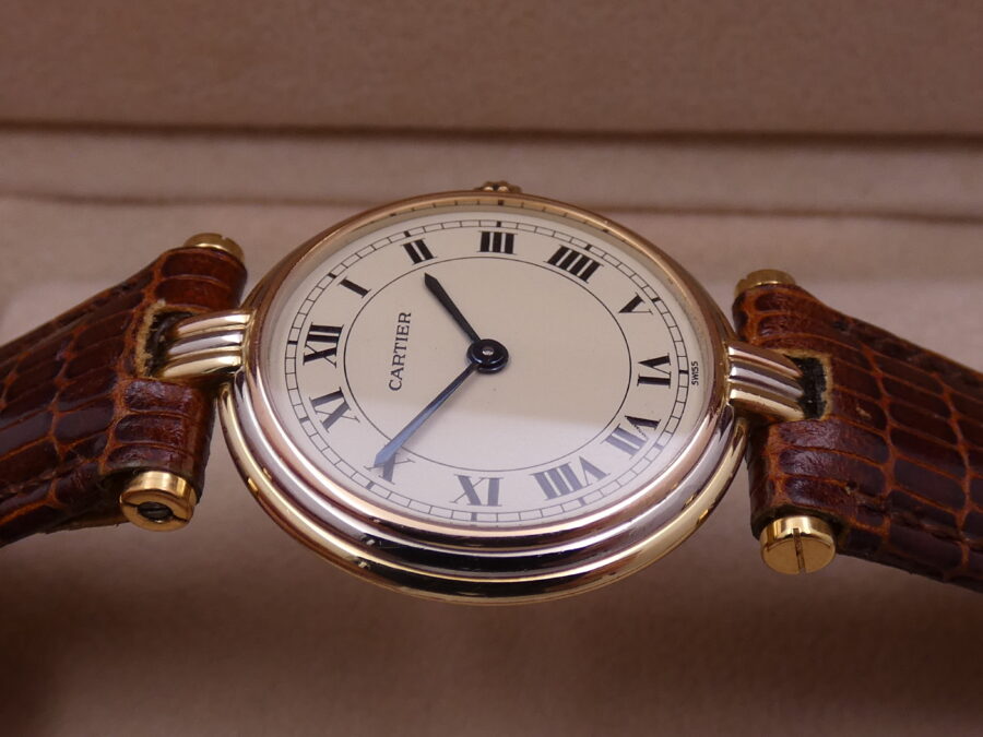 Cartier Trinity Vendome Paris Tridor 18 Kt Lady 881004 With PAPERS Anno 1988 Wonderful - immagine 5