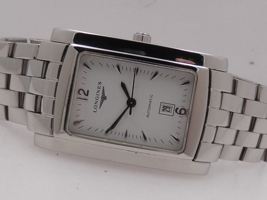 Longines DolceVita Carrè L5.657.4 Automatic Date ANNI '90 Acciaio Braccialato - immagine 5