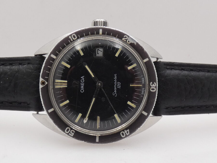 Omega Seamaster 120 M Diver 136.027 Acciaio ANNO 1968 Faded Bezel Carica Manuale - immagine 5