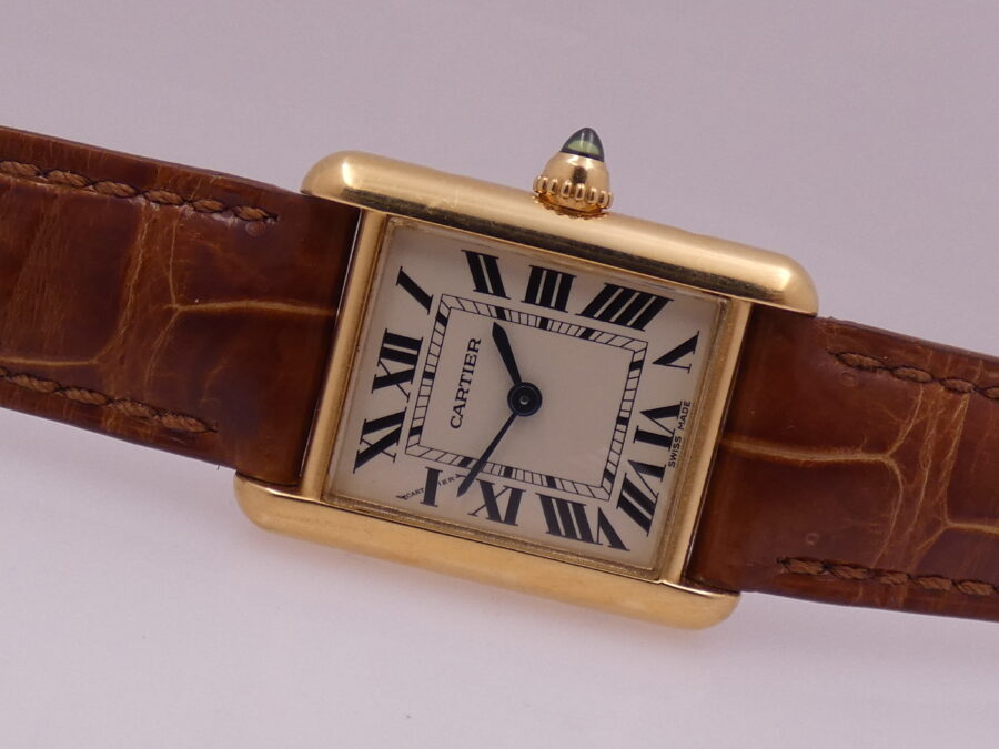 Cartier Tank Louis Cartier 2442 Lady Oro 18Kt Anni '2000s - immagine 5