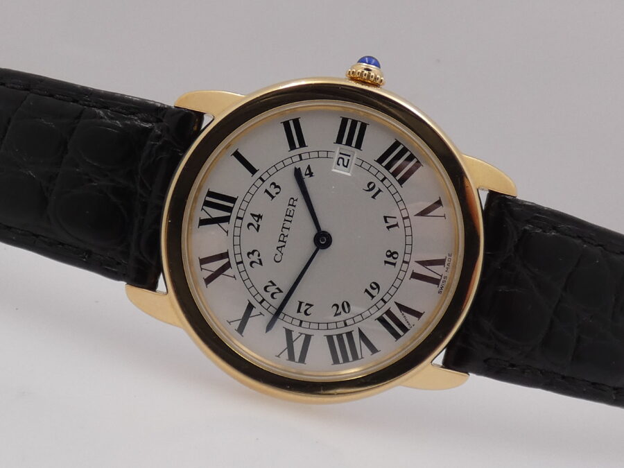 Cartier Ronde Solo de Cartier 2988 Acciaio & Oro 18Kt ANNI 2000's - immagine 5