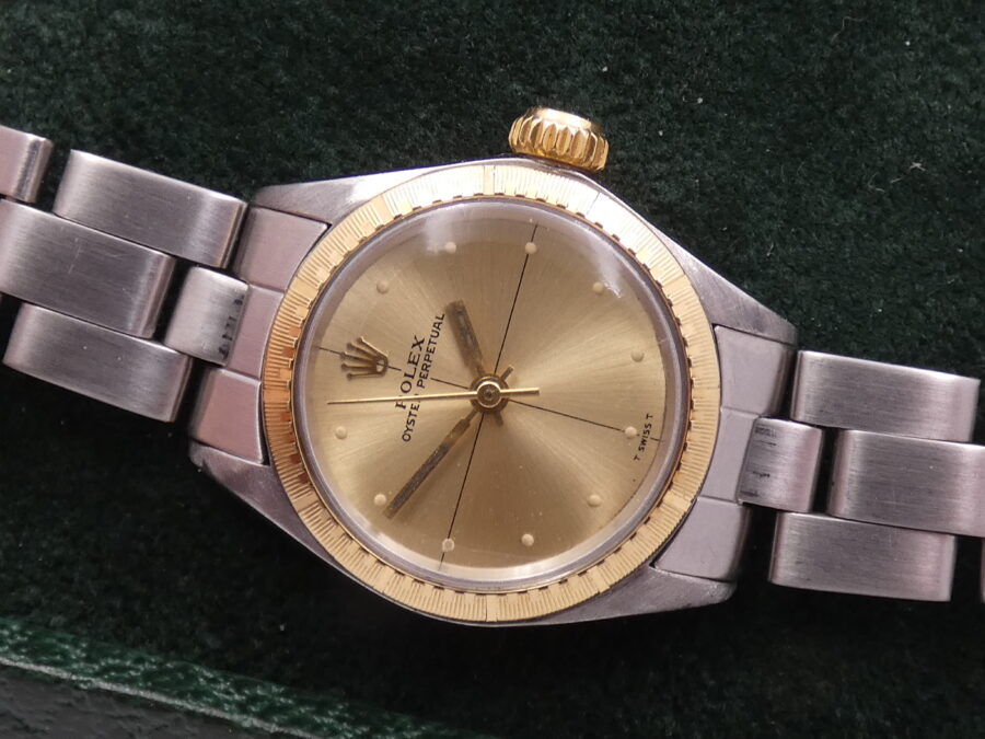 Rolex Oyster Perpetual Lady 6804 ZEPHYR Oro 18Kt ANNO 1969 Automatico Acciaio - immagine 5