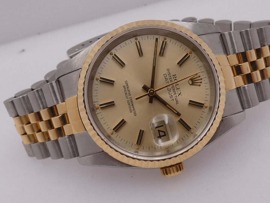 Rolex Datejust 36 16233 Jubilee Acciaio & Oro 18Kt BOX&PAPERS Anno 1991 OTTIME CONDIZIONI Automatico - immagine 7