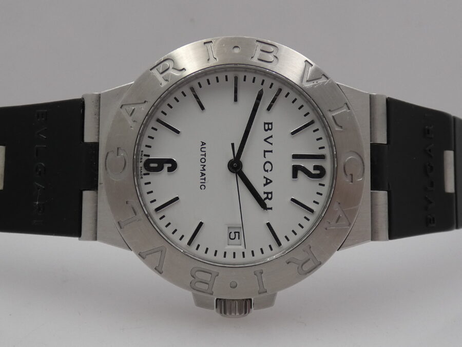 Bulgari Diagono LCV 38 S 38mm Automatico Acciaio Anni 2000's - immagine 6