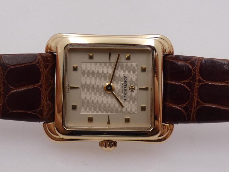 Vacheron Constantin Toledo Oro Massiccio 18Kt BOX&PAPERS Sigma Dial ANNO 1999 Carica Manuale Ref 11100 Ladies - immagine 6