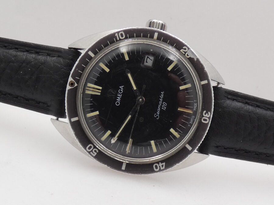 Omega Seamaster 120 M Diver 136.027 Acciaio ANNO 1968 Faded Bezel Carica Manuale - immagine 6