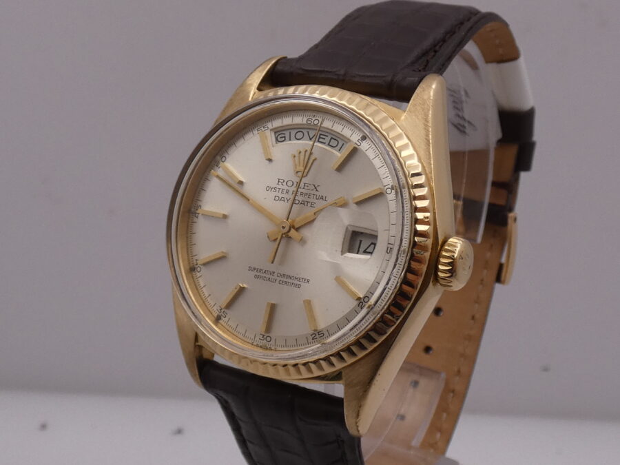 Rolex Day-Date 36 1803 Oro Massiccio 18Kt ANNO 1971 Automatico Orologio Vintage - immagine 6