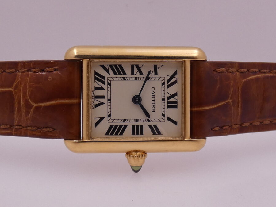 Cartier Tank Louis Cartier 2442 Lady Oro 18Kt Anni '2000s - immagine 6