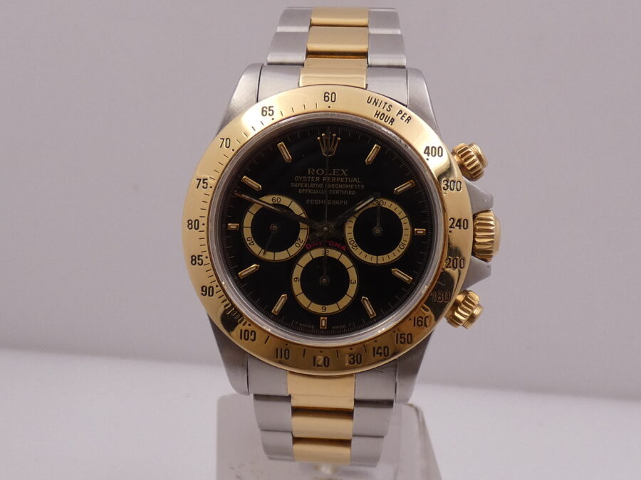 Rolex Daytona Cosmograph Floating Dial 6 Inverted Serie L ANNO 1989 Acciaio & Oro 18Kt - immagine 6