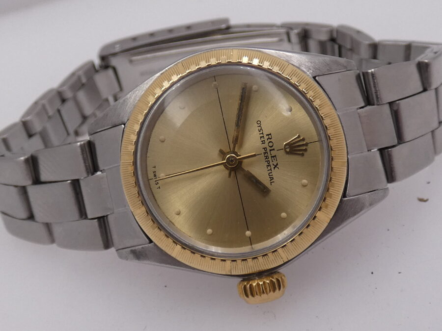 Rolex Oyster Perpetual Lady 6804 ZEPHYR Oro 18Kt ANNO 1969 Automatico Acciaio - immagine 6