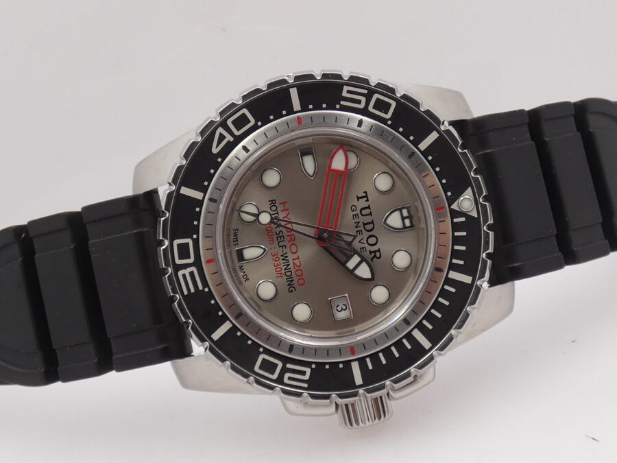 Tudor Hydronaut 1200 BOX&PAPERS Italia Ref 25000 ANNO 2014 Automatico Acciaio - immagine 7