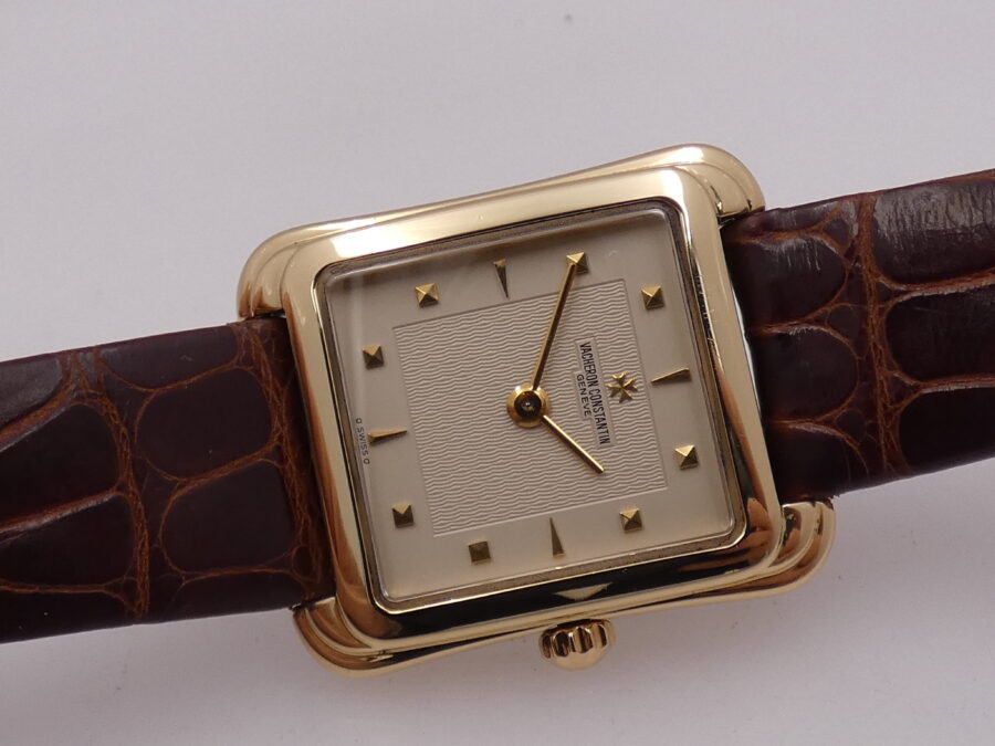 Vacheron Constantin Toledo Oro Massiccio 18Kt BOX&PAPERS Sigma Dial ANNO 1999 Carica Manuale Ref 11100 Ladies - immagine 7