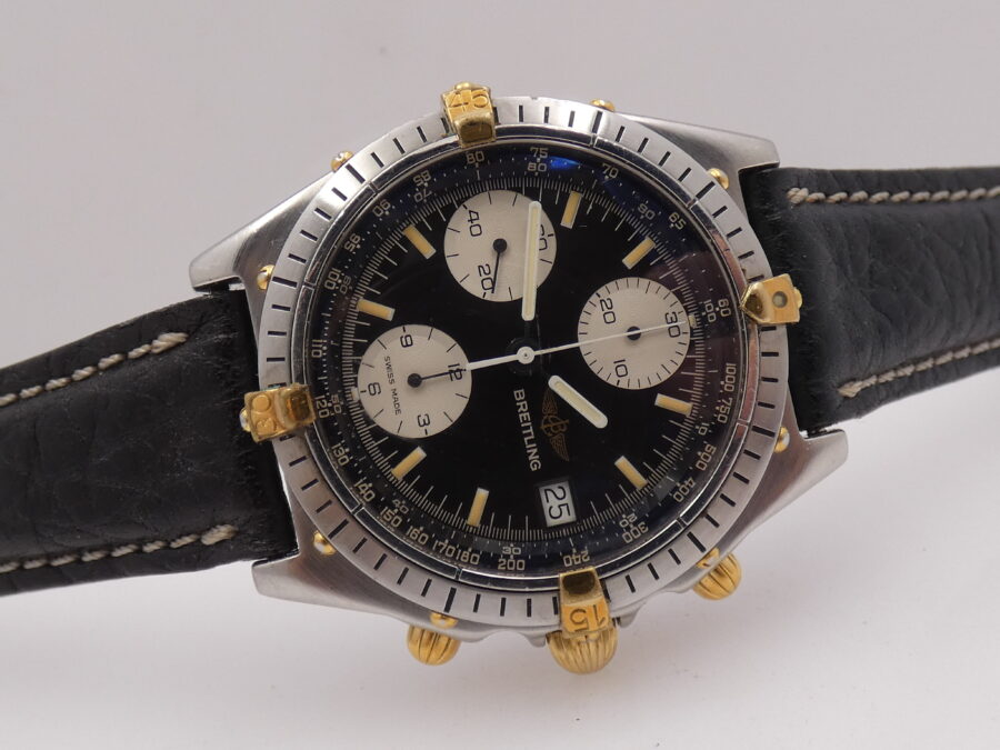 Cronografo Breitling Chronomat 81950 Automatico Acciaio & Oro 18Kt ANNI '90s - immagine 7