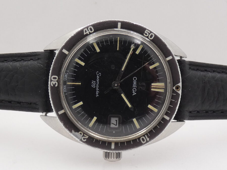 Omega Seamaster 120 M Diver 136.027 Acciaio ANNO 1968 Faded Bezel Carica Manuale - immagine 7