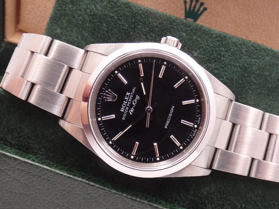 Rolex Air King Precision 14000 SENZA FORI Anni 1999 Automatico Acciaio - immagine 7