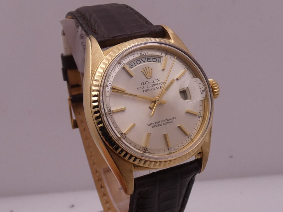 Rolex Day-Date 36 1803 Oro Massiccio 18Kt ANNO 1971 Automatico Orologio Vintage - immagine 7