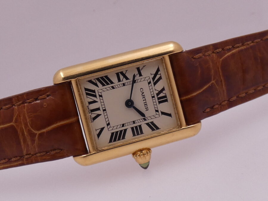 Cartier Tank Louis Cartier 2442 Lady Oro 18Kt Anni '2000s - immagine 7