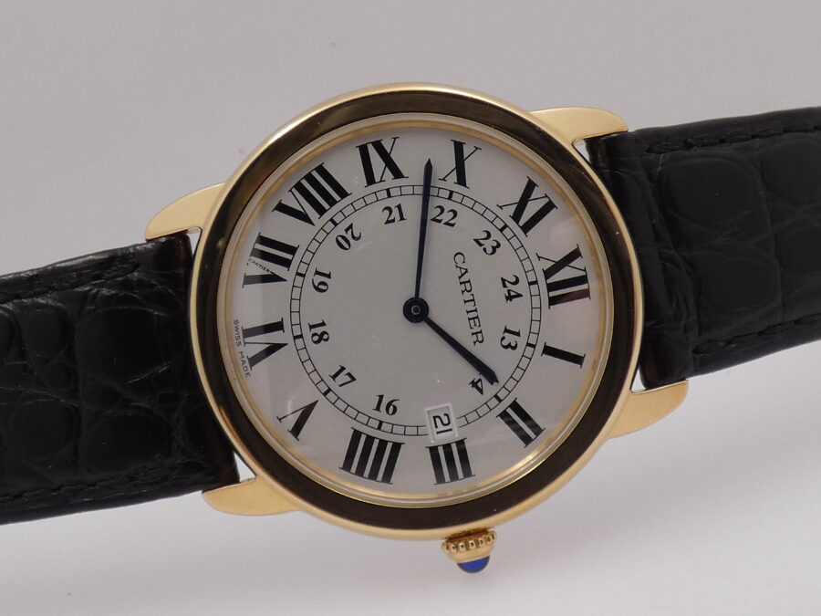 Cartier Ronde Solo de Cartier 2988 Acciaio & Oro 18Kt ANNI 2000's - immagine 7