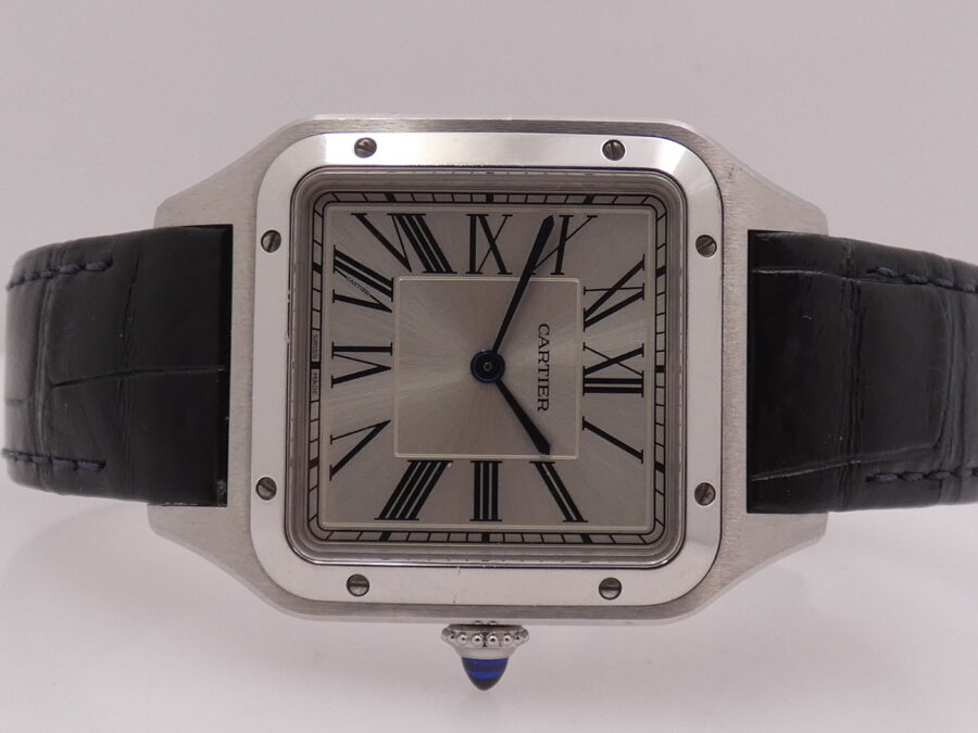 Cartier Santos Dumont Extra Plat 4240 ANNI 2000's Acciaio - immagine 7